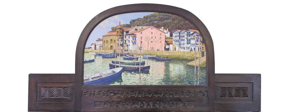 "Port de Pasares"par Pierre Labroche dans un cadre de B.Gomez