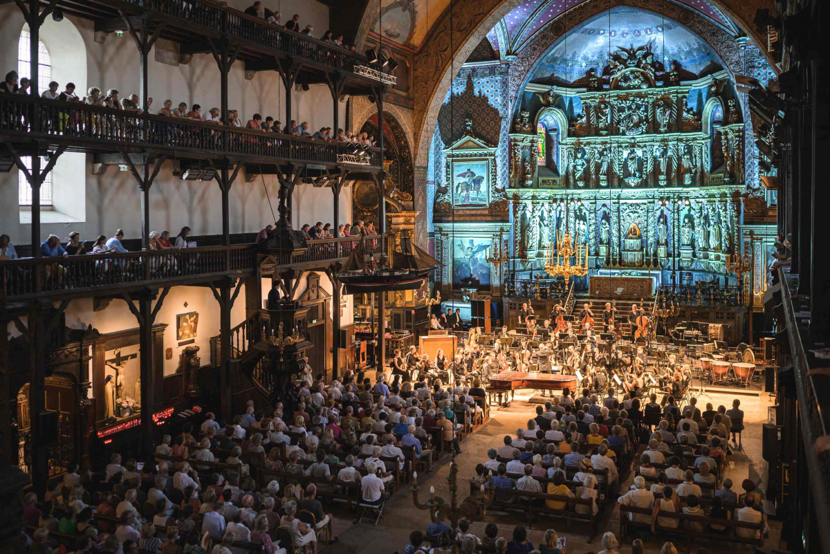 Ravel, Saint-Saëns et l'Orchestre des Champs Elysées ont lancé l'exceptionnel Festival en Pays Basque !