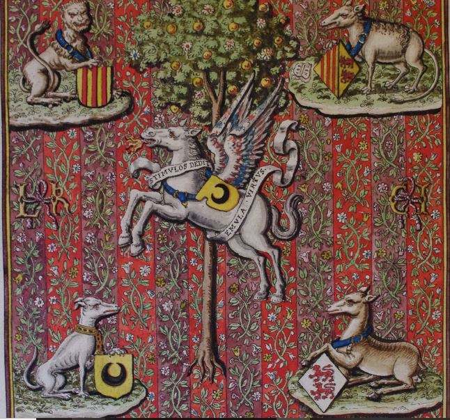 Pau : tapisseries armoriées des rois de Navarre par Jacques de Cauna