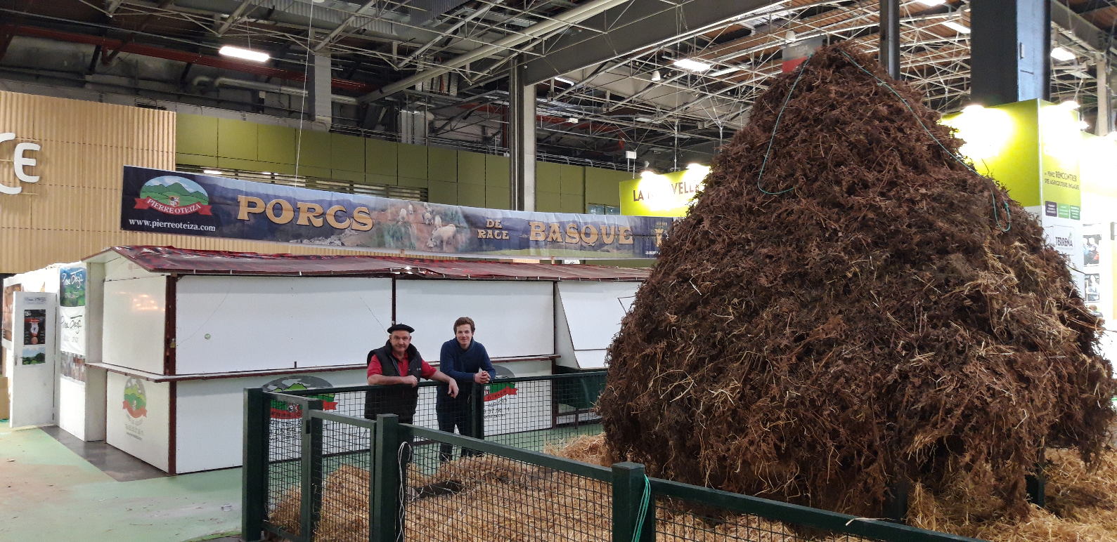 Le porc basque Kintoa au Salon de l’agriculture