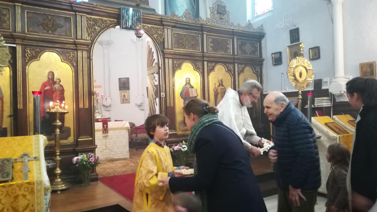 Pau : liturgie dominicale et messe de requiem à l’Eglise russe