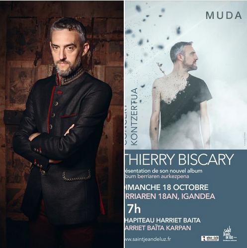 Saint-Jean-de-Luz : Thierry Biscary présente son nouvel album « Muda »