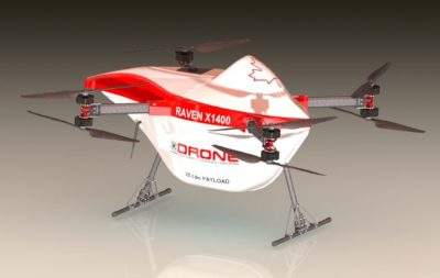 Drone Delivery Canada va tester son drone Raven X1400