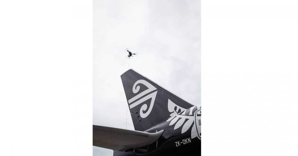 Bourget 2019 : Air New Zealand associe les drones à la maintenance