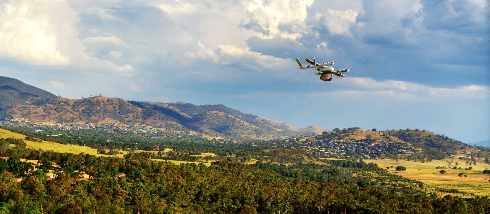 Livraison par drones : le projet Wing devient réalité
