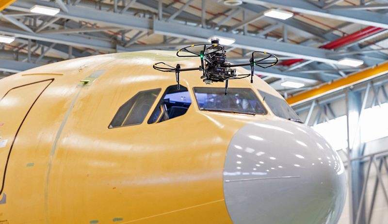 L'armée de l'air espagnole bénéficiera de la maintenance par drones d'Airbus