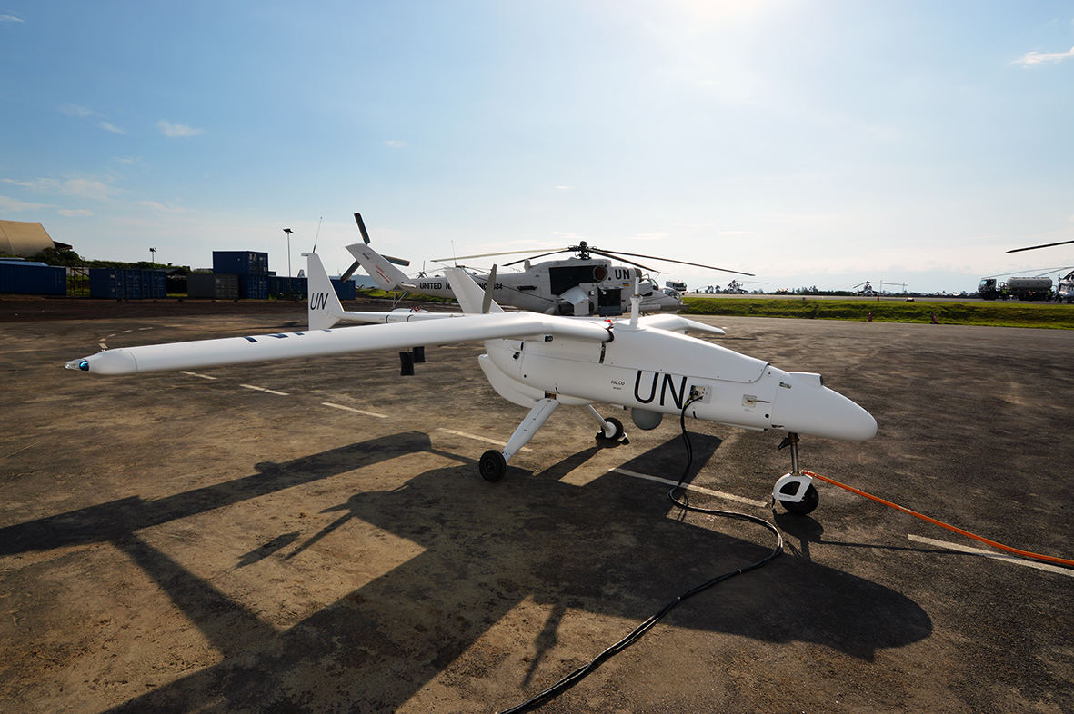Les drones Falco de Leonardo atteignent 15 000 heures de vol