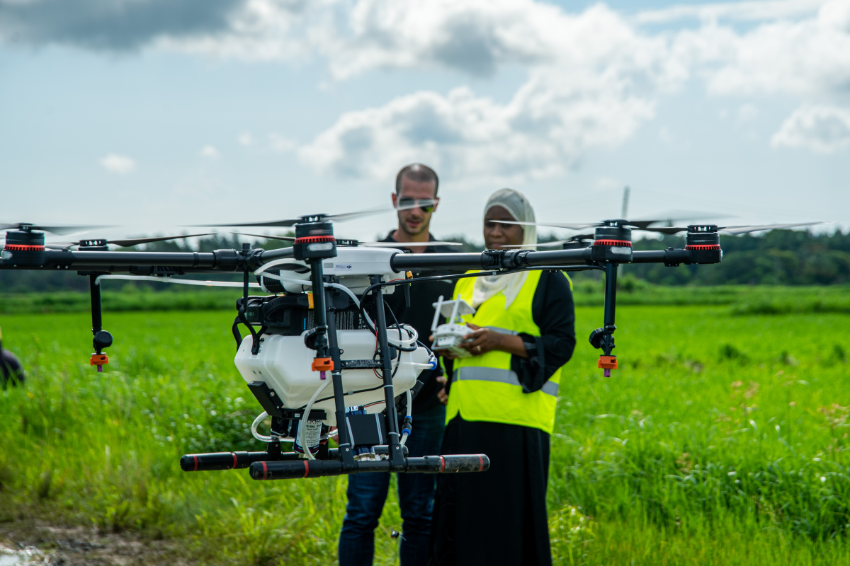 Des drones pour lutter contre le paludisme