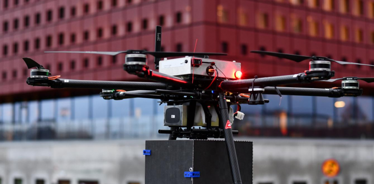 Livraison par drones : une première en Suède