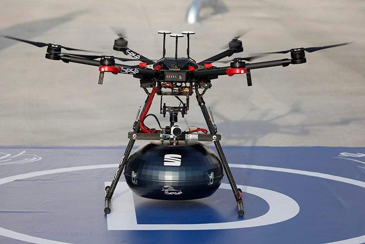 Seat et Grupo Sesé dévoilent un service de livraison par drone