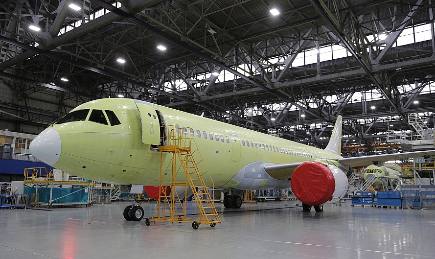 Irkut will test its first MC-21-310 airliner with Russian motors PD-14