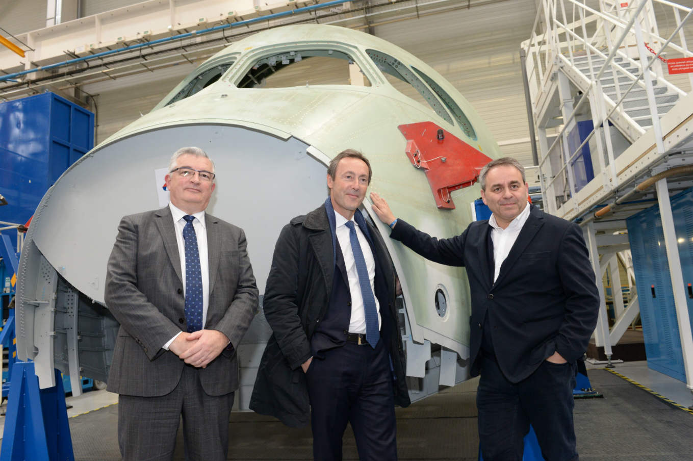 Stelia Aerospace inaugurates “factory of the future”