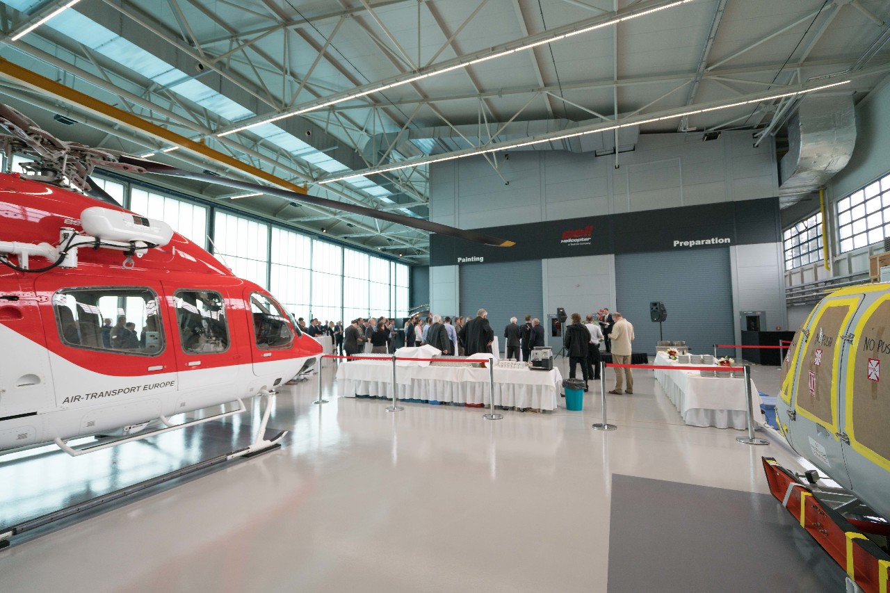 Bell Helicopter opens new facility in Prague