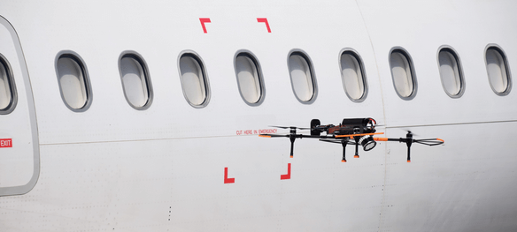 Tarmac Aerosave and Donecle sign agreement for aircraft inspection by drone