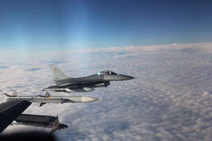 Belgium, Netherlands begin shared policing of Benelux airspace