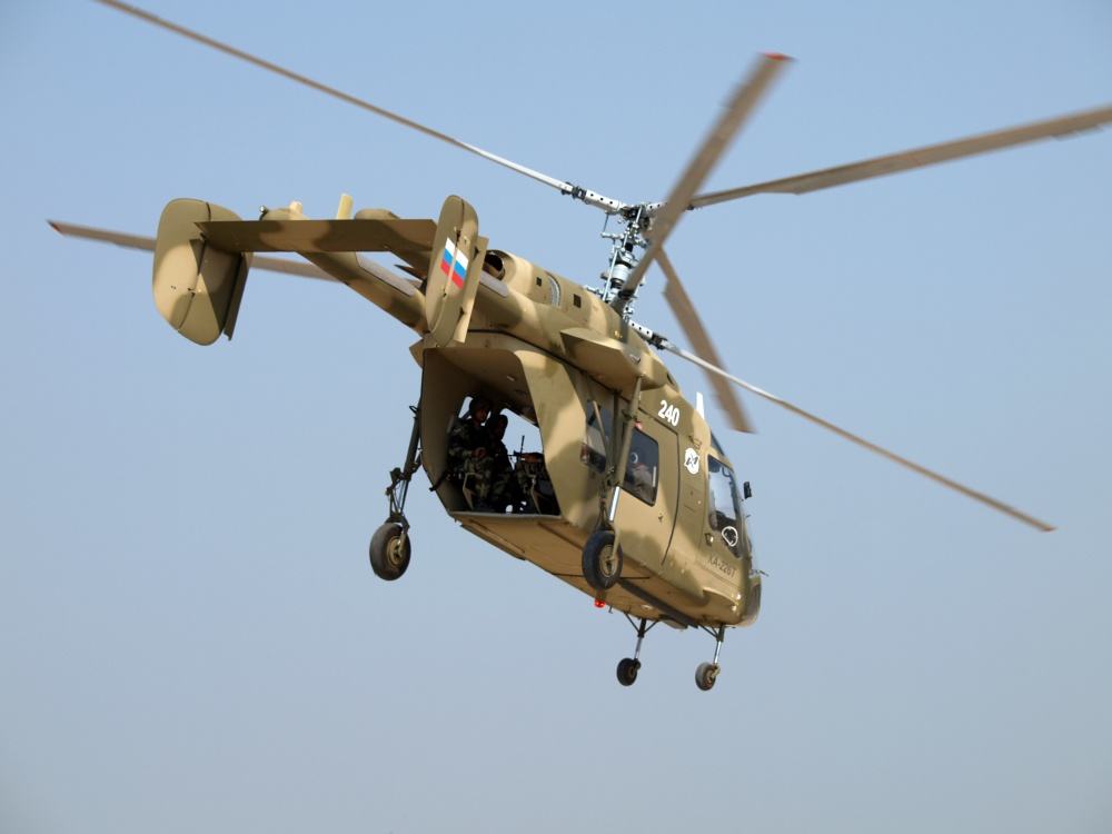 India, Russia agree on Ka-226T helicopter JV