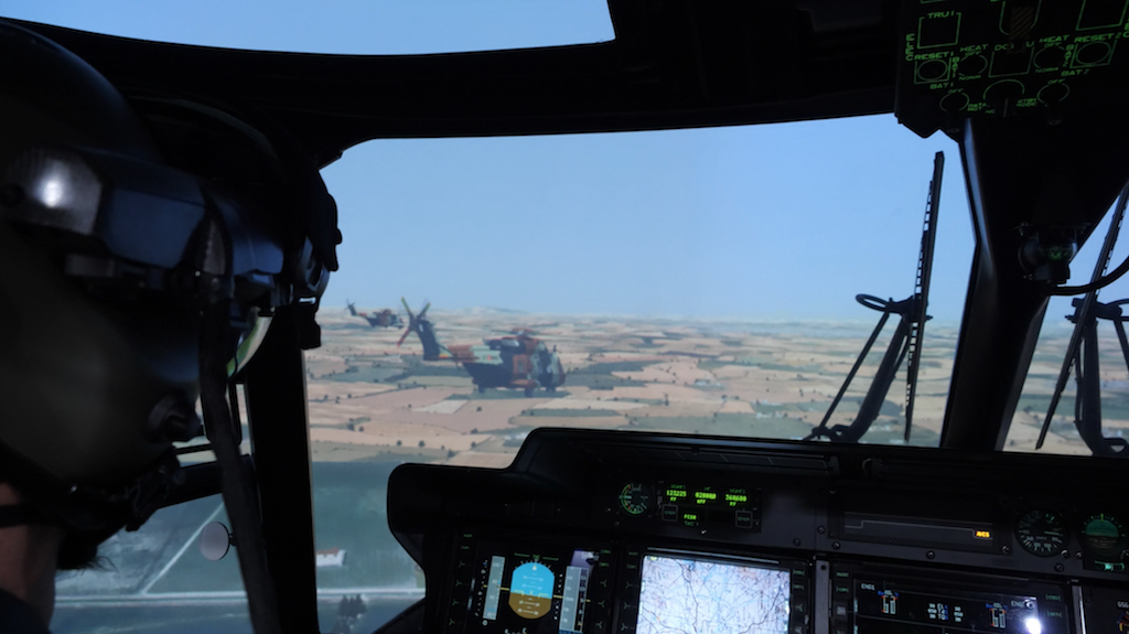Indra develops the third NH90 helicopter simulator for the Spanish Armed Forces