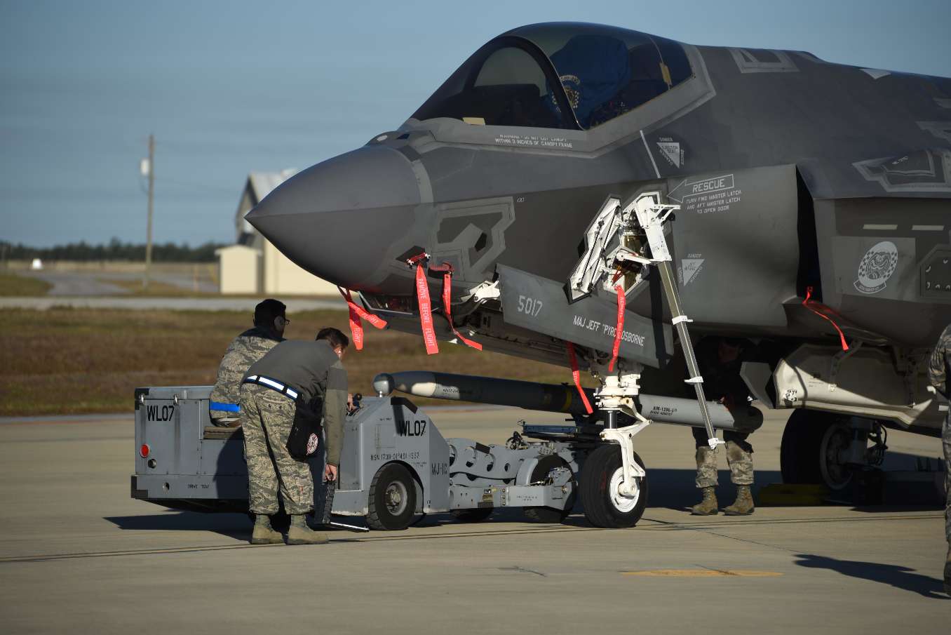 F-35A completes air-to-air missile tests