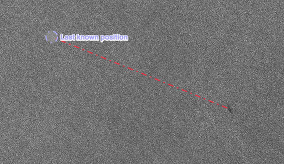 Sentinel satellite spots potential oil slick from Egyptair MS804