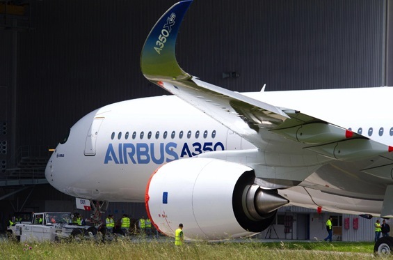 With composite materials, the Airbus A350 is a gamechanger in the aviation industry.