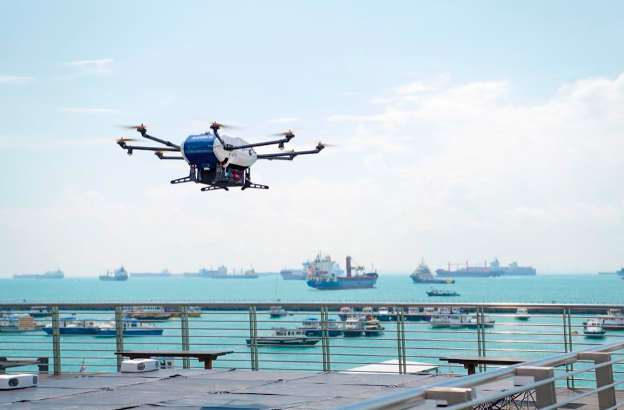 Airbus’ Skyways drone goes to sea