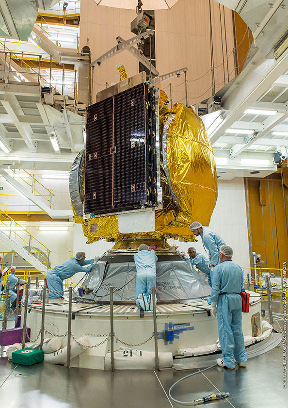 Indian, Australian satellites set for launch on Ariane 5