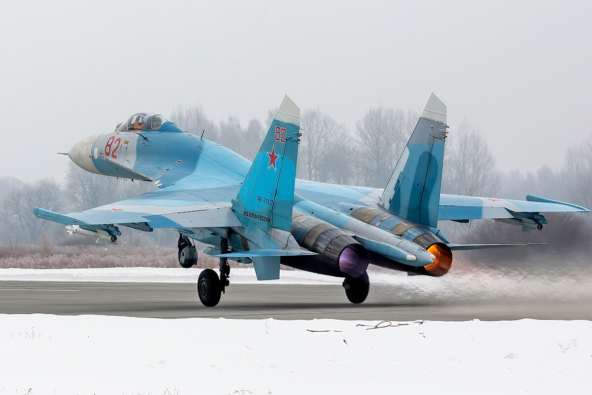 Sabotage of a Russian Su-27 in Vladivostok