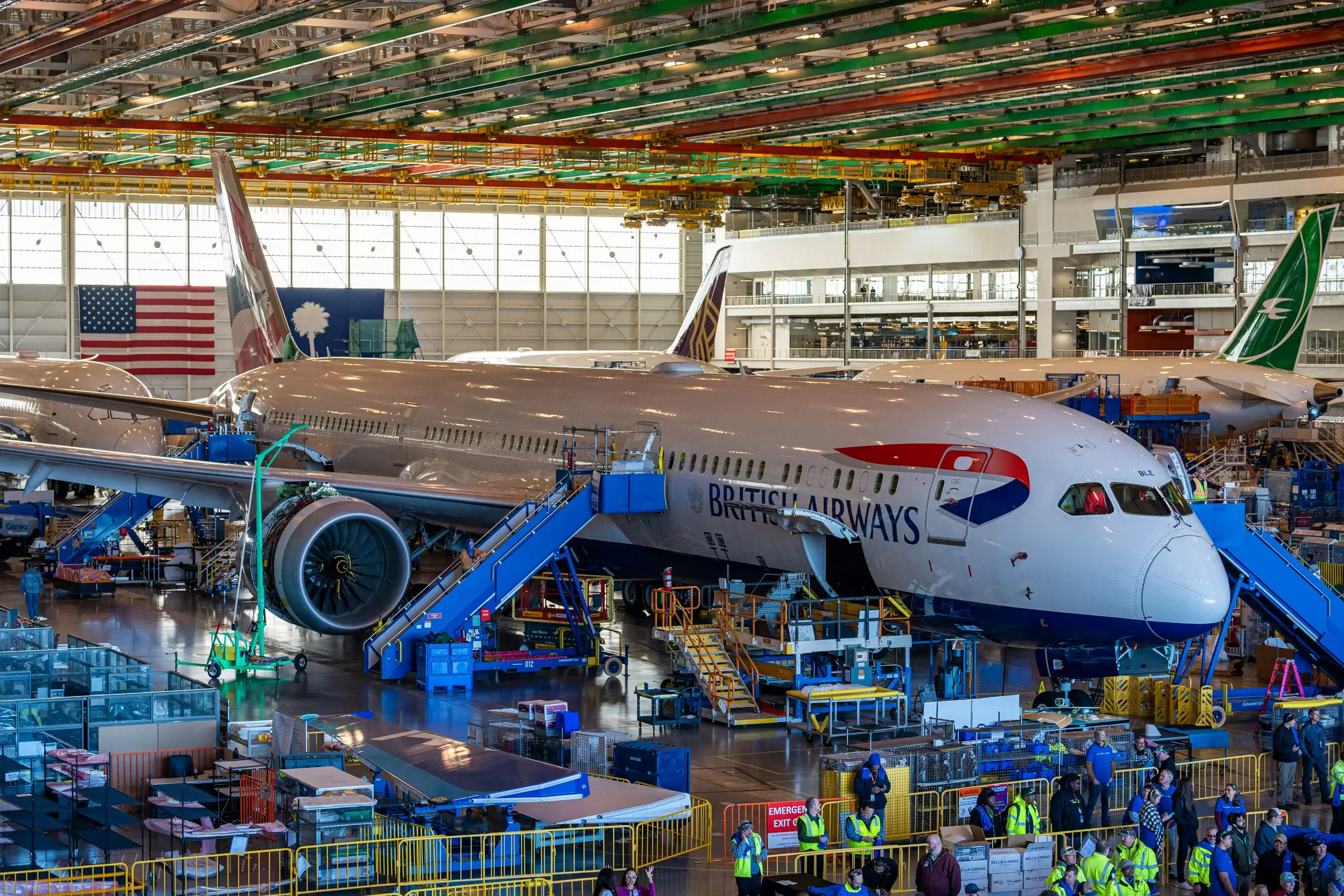 Boeing's busy schedule continues