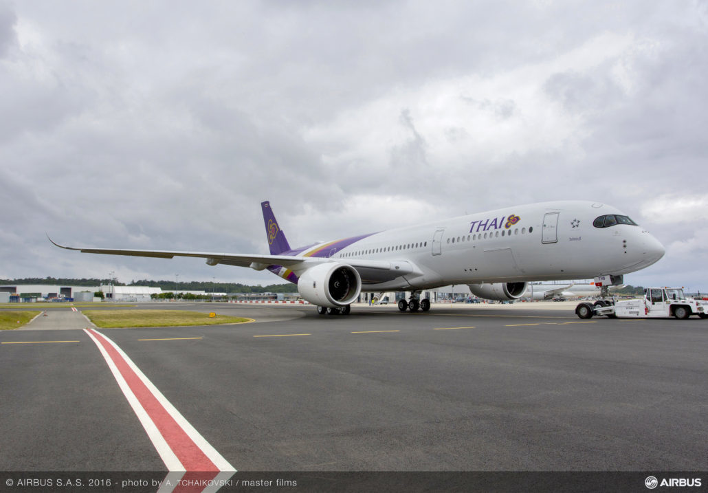 First Thai A350-900 to fly soon