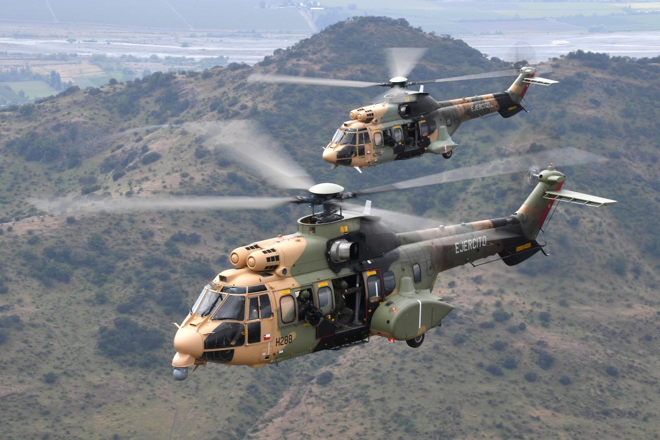Airbus Helicopters delivers final H215M to Chilean Army