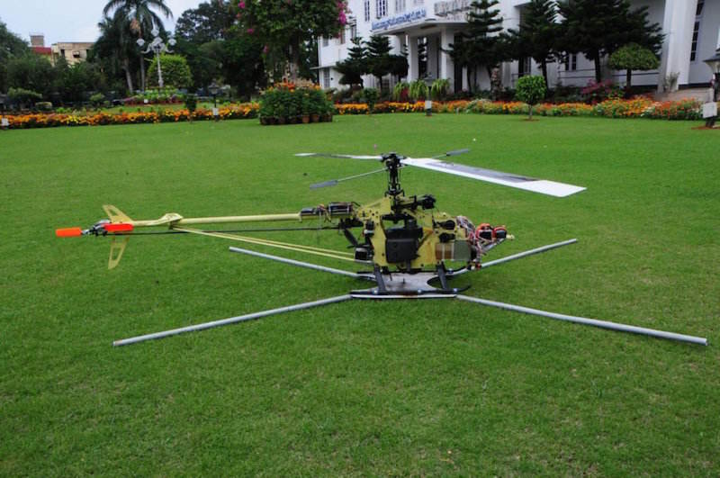 HAL demonstrates rotary wing UAV