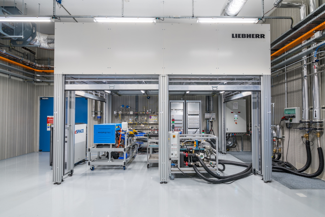 Liebherr-Aerospace equips its test center in Toulouse with a hydrogen bench