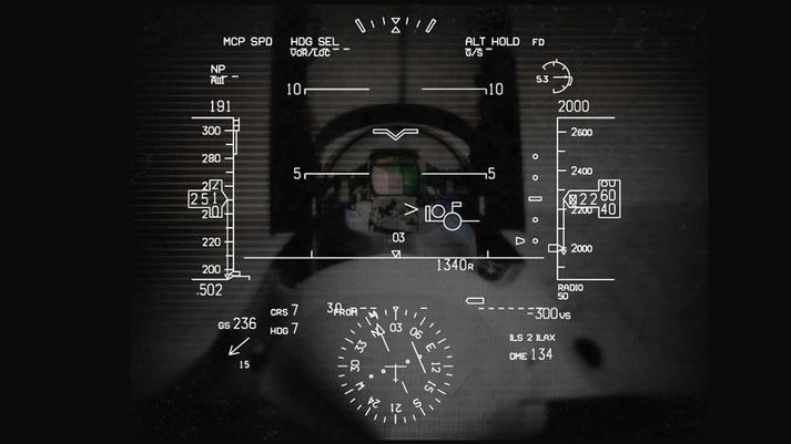 Head-up display upgrade for UAE F-16s