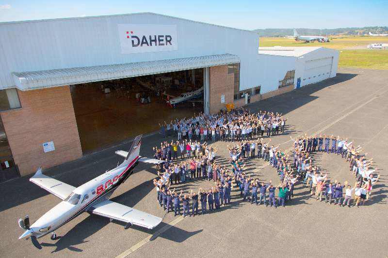 Daher rolls out 800th TBM aircraft