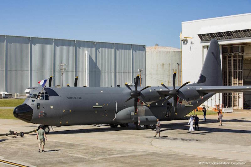 First French C-130J-30 rolls out