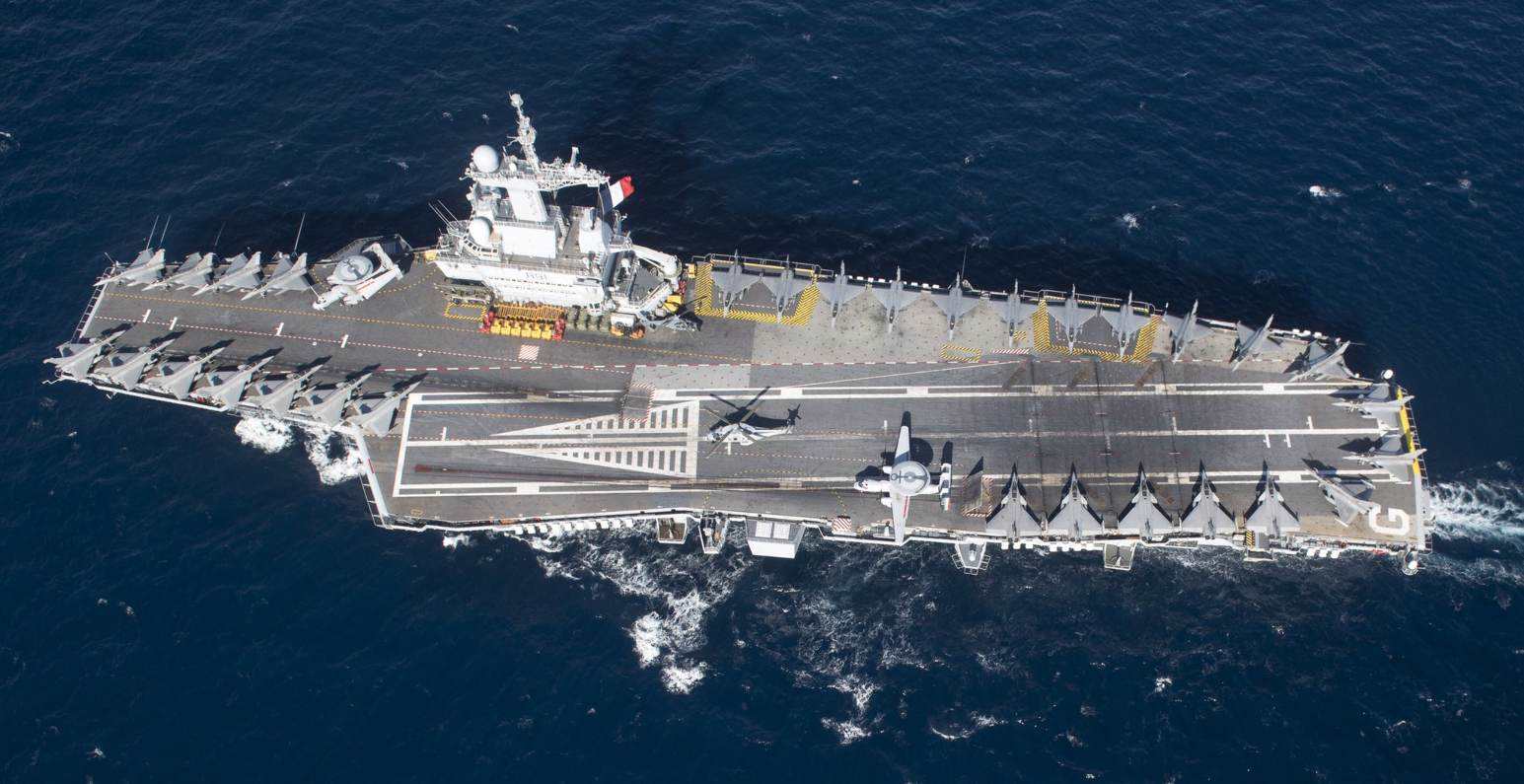 French carrier deploys to Middle East