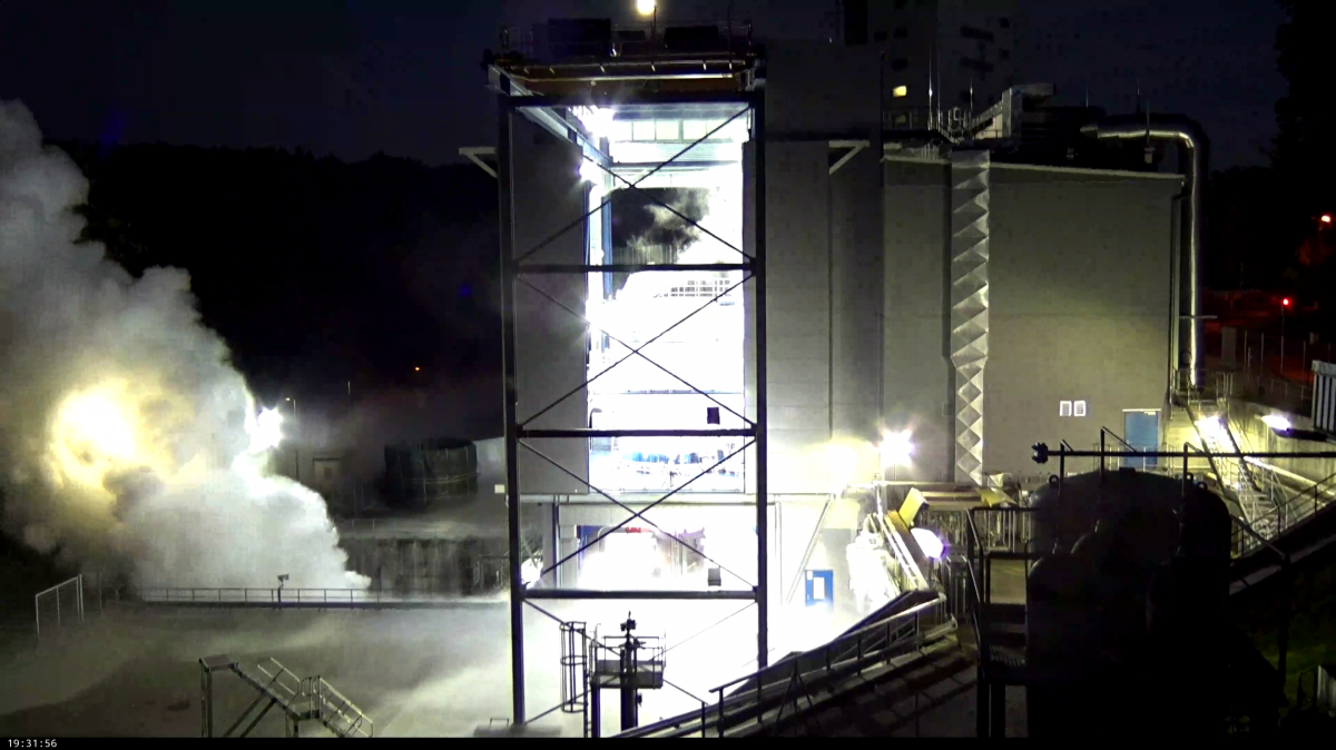 Ariane 6 upper stage successfully fired on its test bench