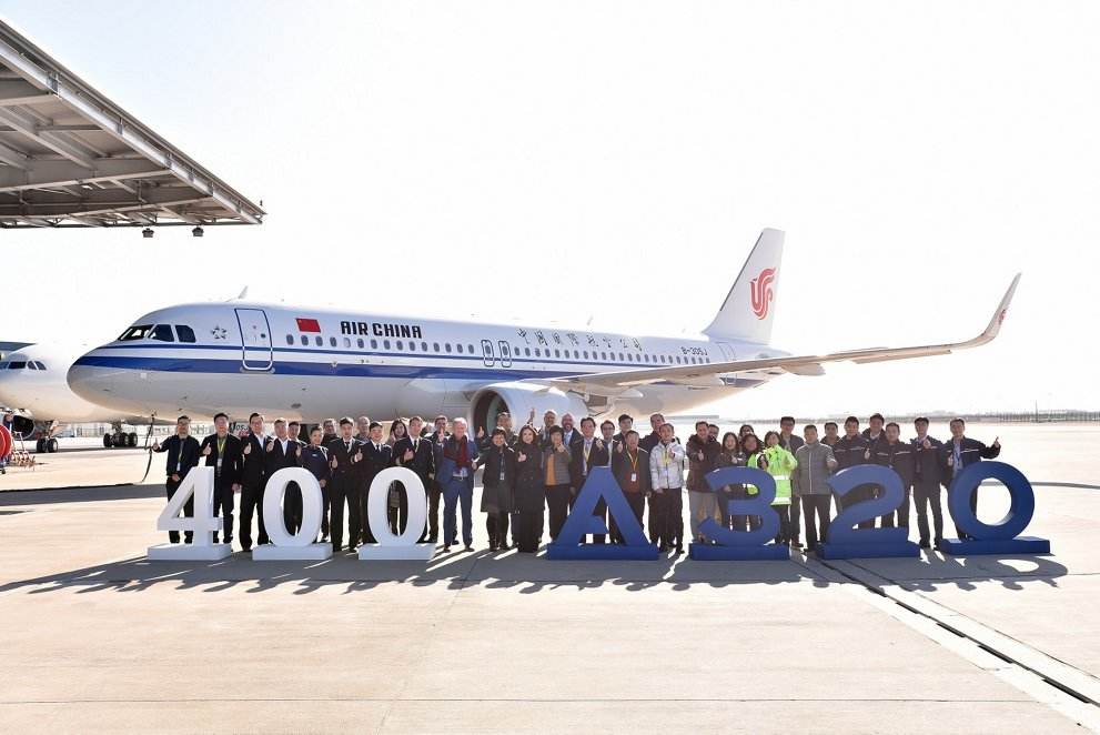 Ten Airbus A320neo for Air China