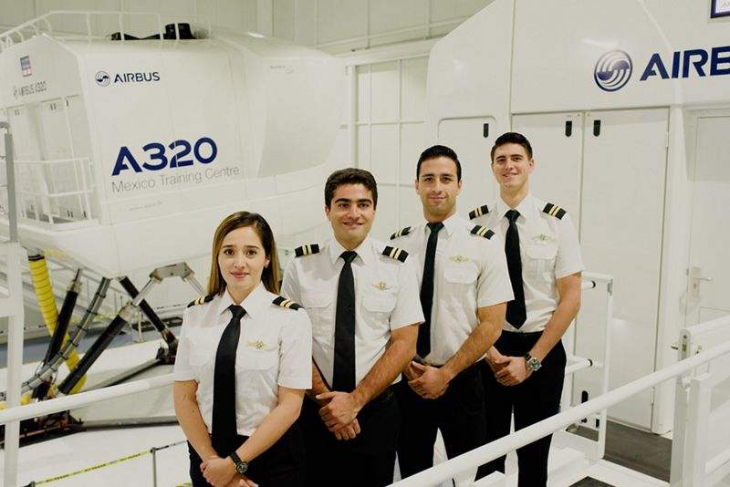 EASA certification for Airbus pilot cadet training programme