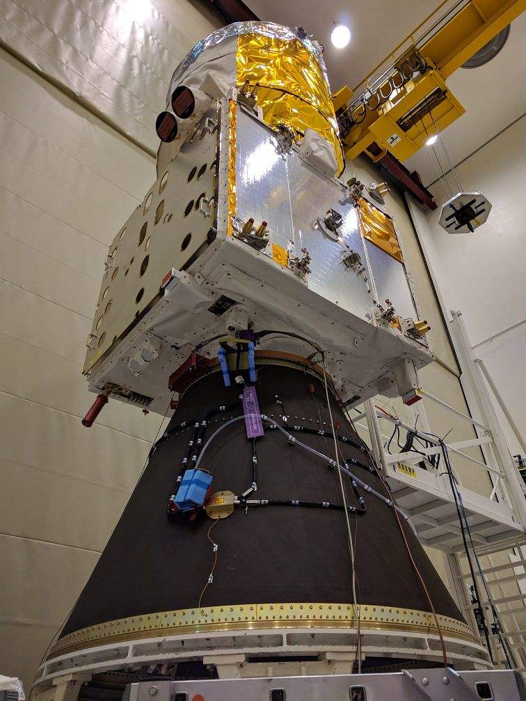 Aeolus wind sensor satellite ready for shipment