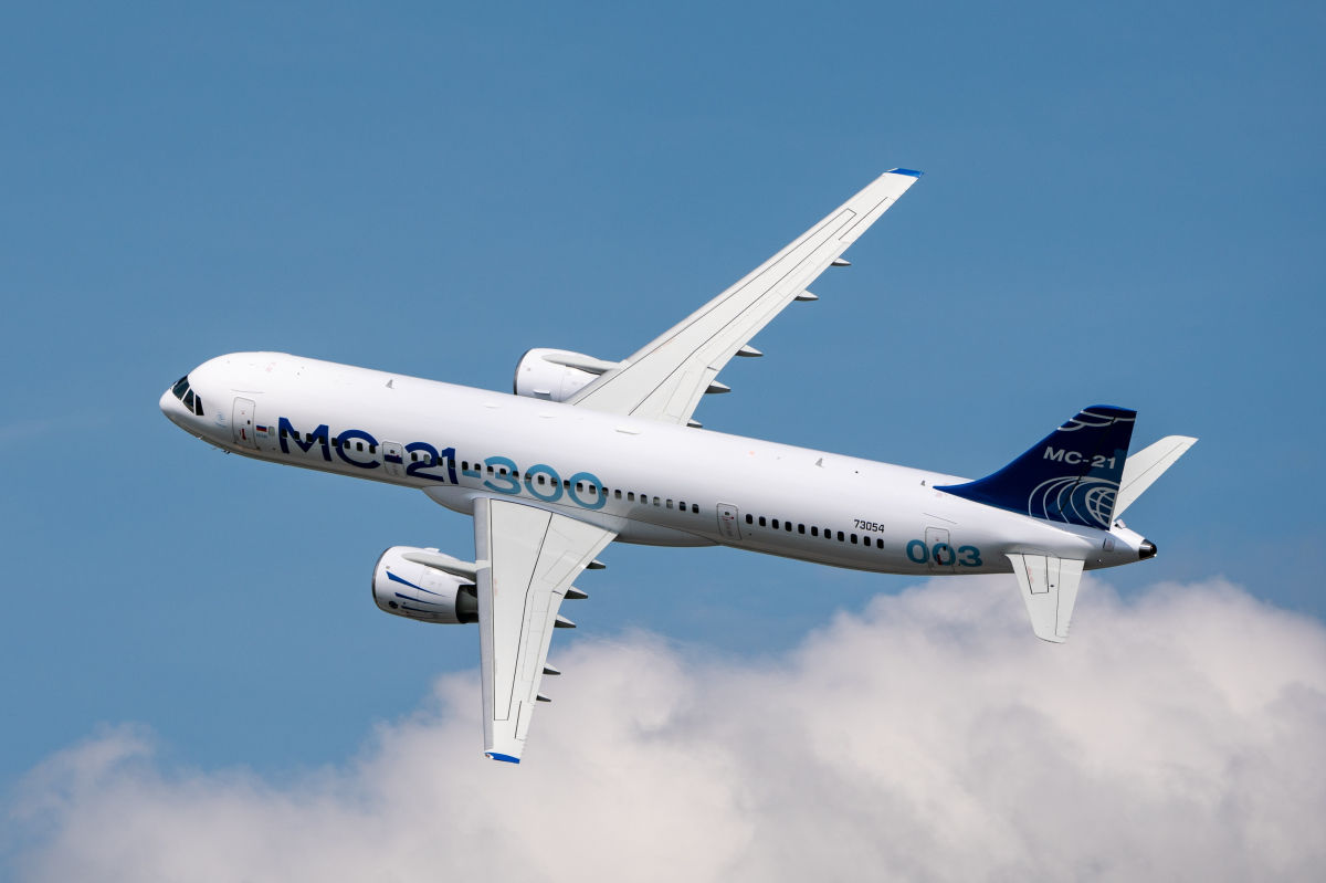 The MC-21 visits Istanbul