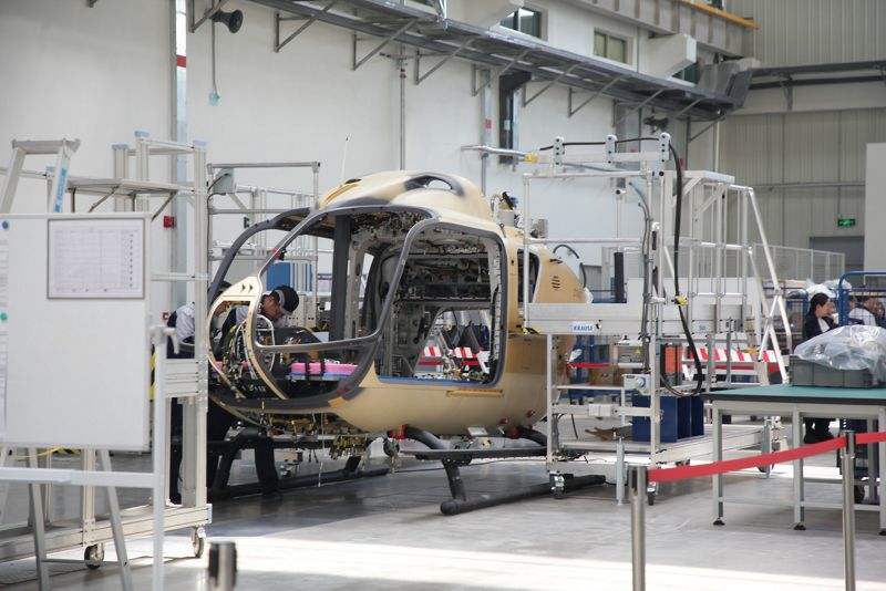 Airbus H135 assembly line in China opens