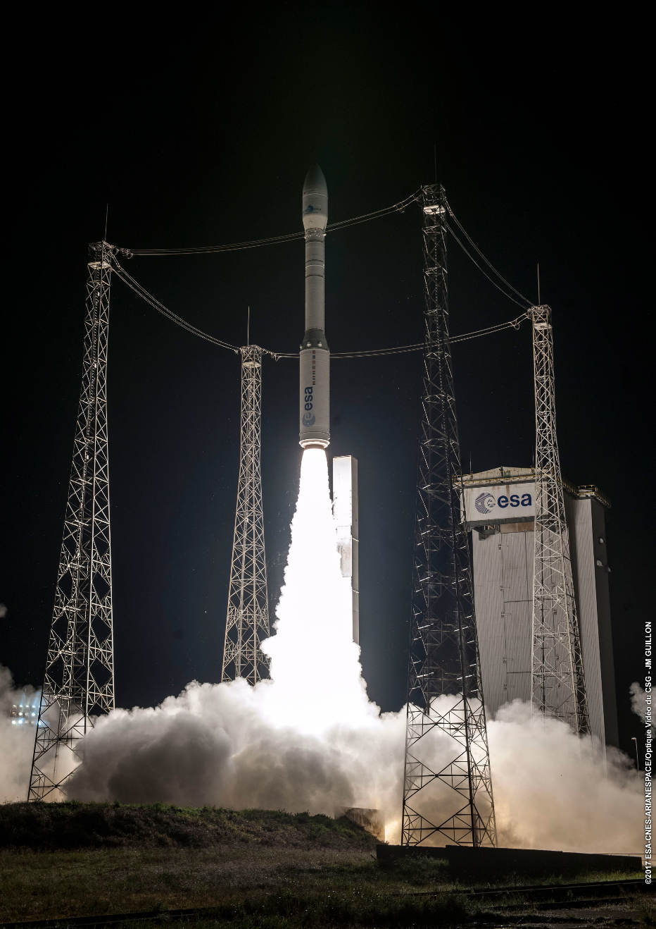 Vega orbits Mohammed VI-A satellite