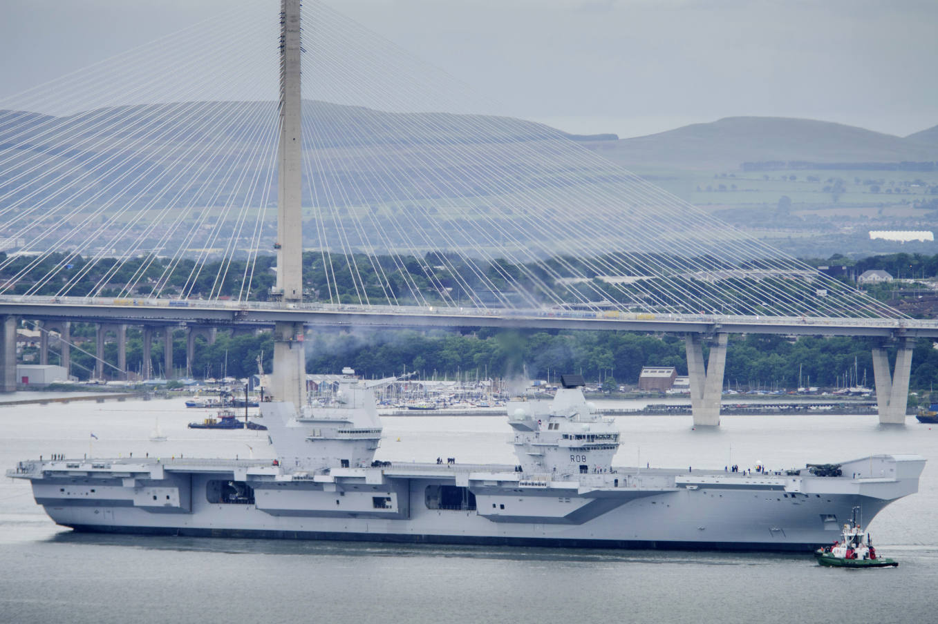 UK’s Queen Elizabeth carrier starts sea trials