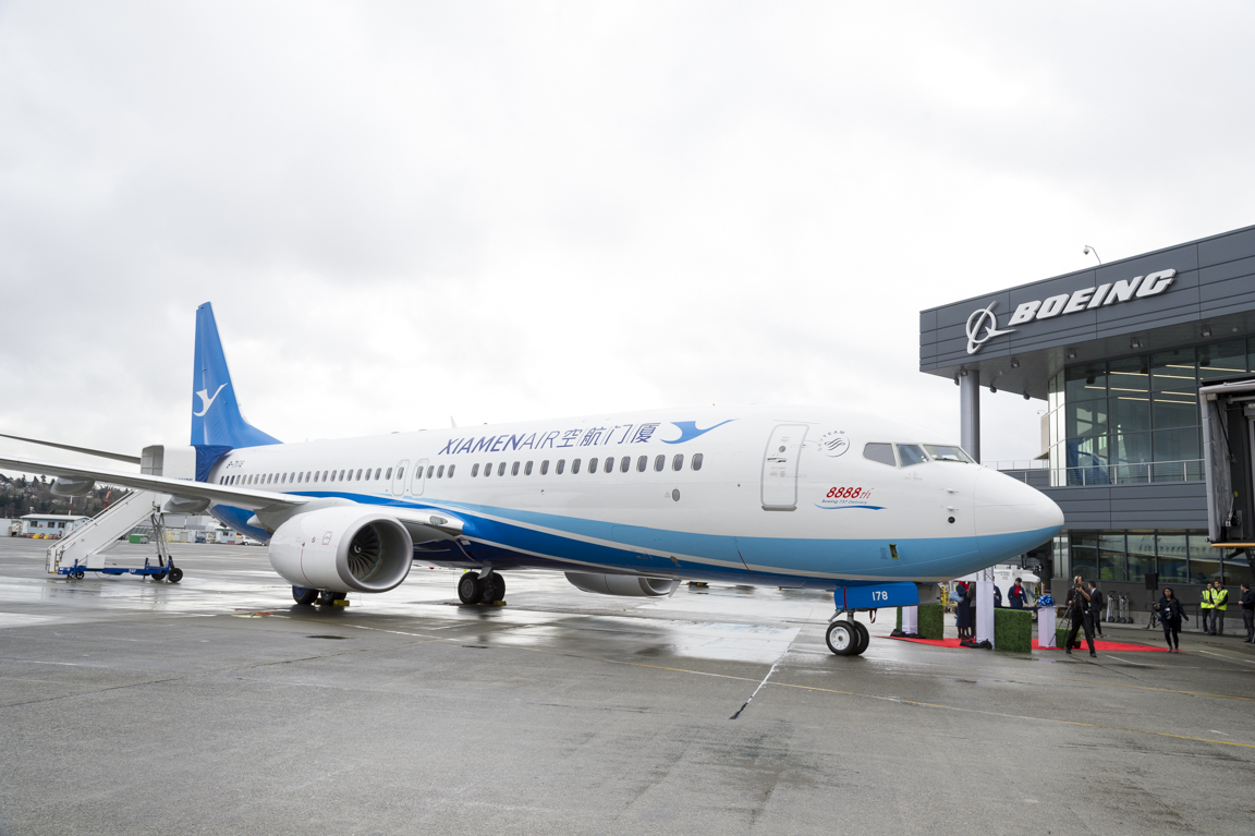 Boeing sets China delivery record