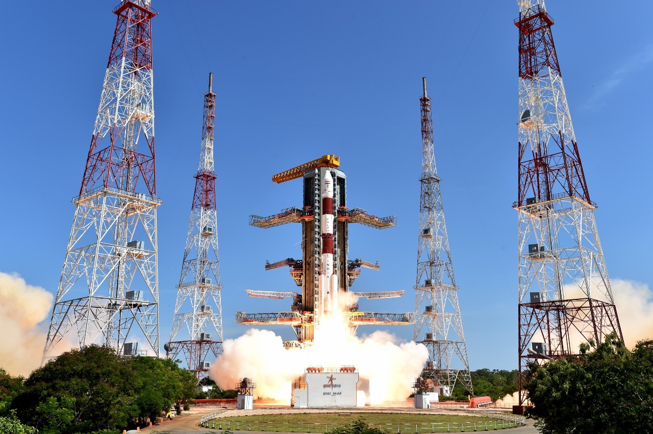 India launches Cartosat-2, along with 19 mini-satellites
