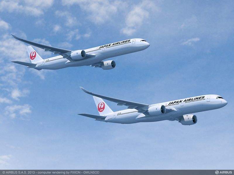 JAL unveils Airbus A350 plans