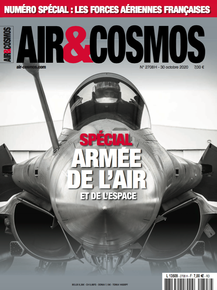 Special edition French air and Space Force Air et Cosmos number 2708 published on October 30 2020