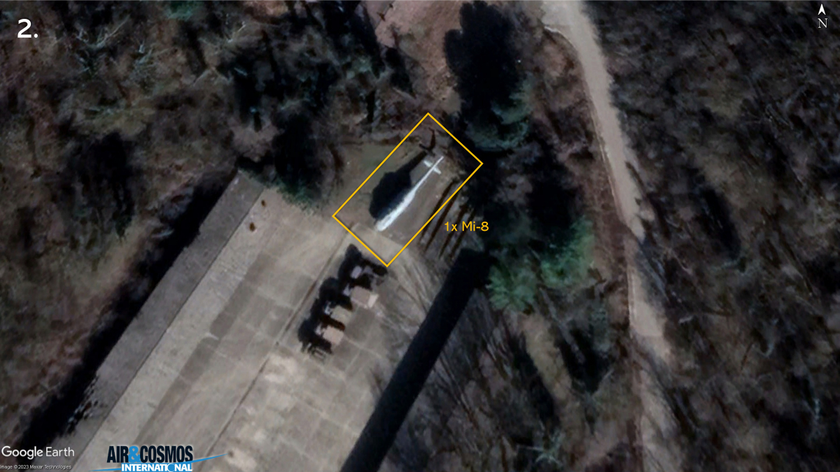 Image 2: 1 Croatian Mi-8 stored at the Pleso military base.
