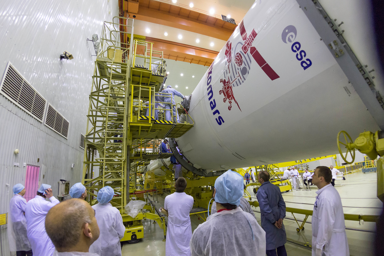 ExoMars mission prepares for lift-off